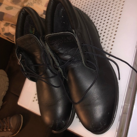 Black timberland boots - Picture 1 of 3